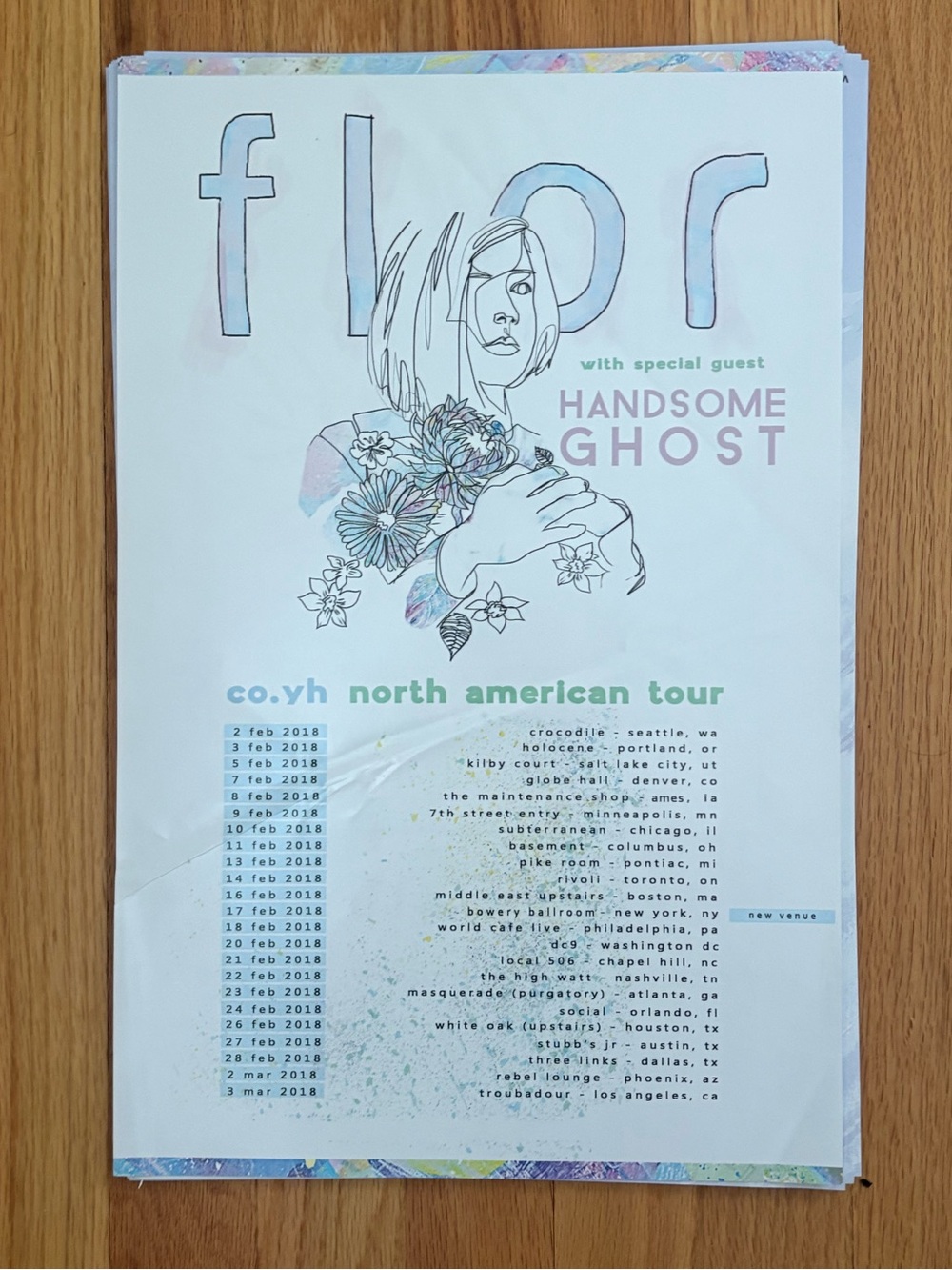 Flor band poster